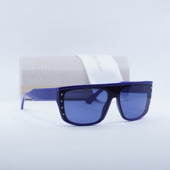 Jimmy Choo RYLAN/S 0PJP KU Blue/Black/Blue Sunglasses - Picture 2 of 10